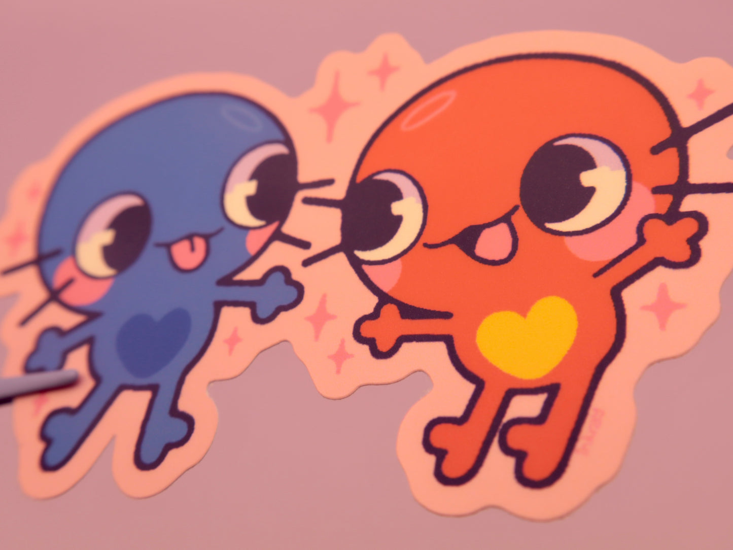 Pip Friends 3" Matte Vinyl Sticker