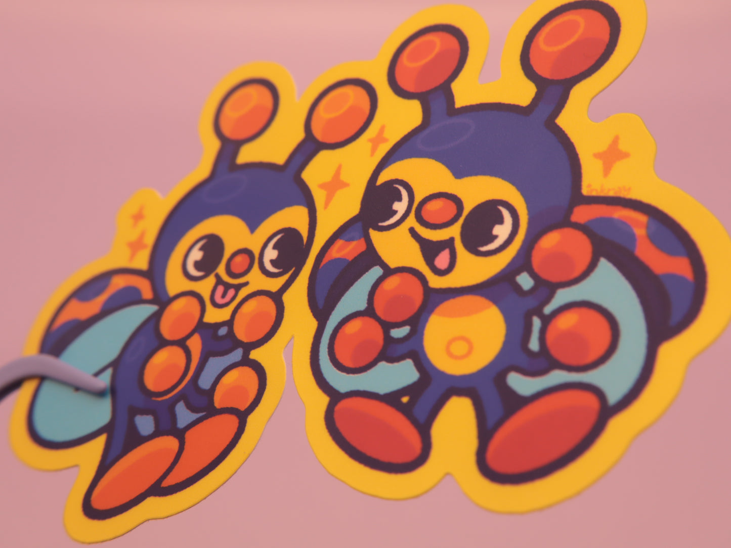 Ladybug Ladies Yap Session 3" Matte Vinyl Sticker