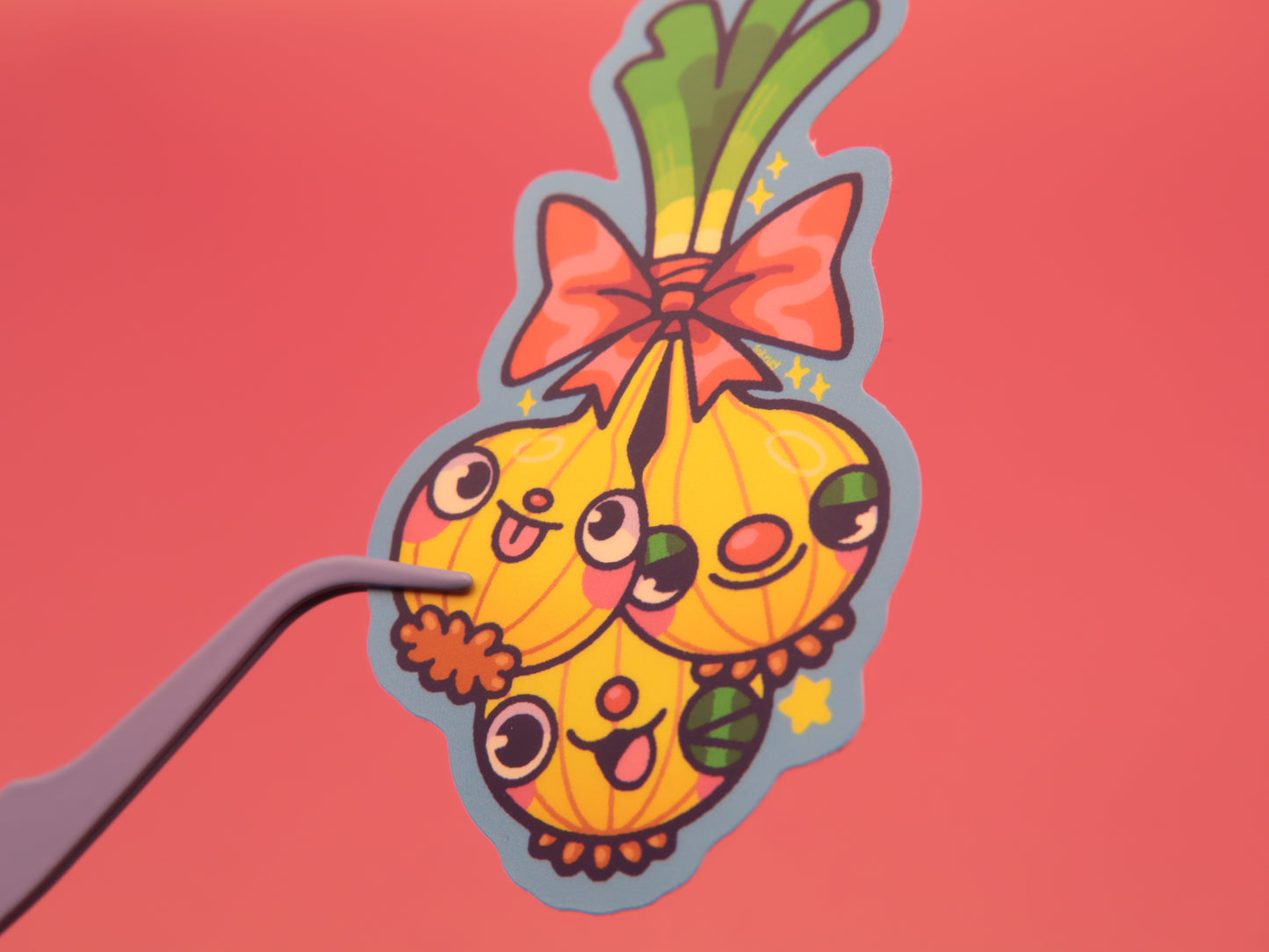 Onion Bunch 3" Matte Vinyl Sticker