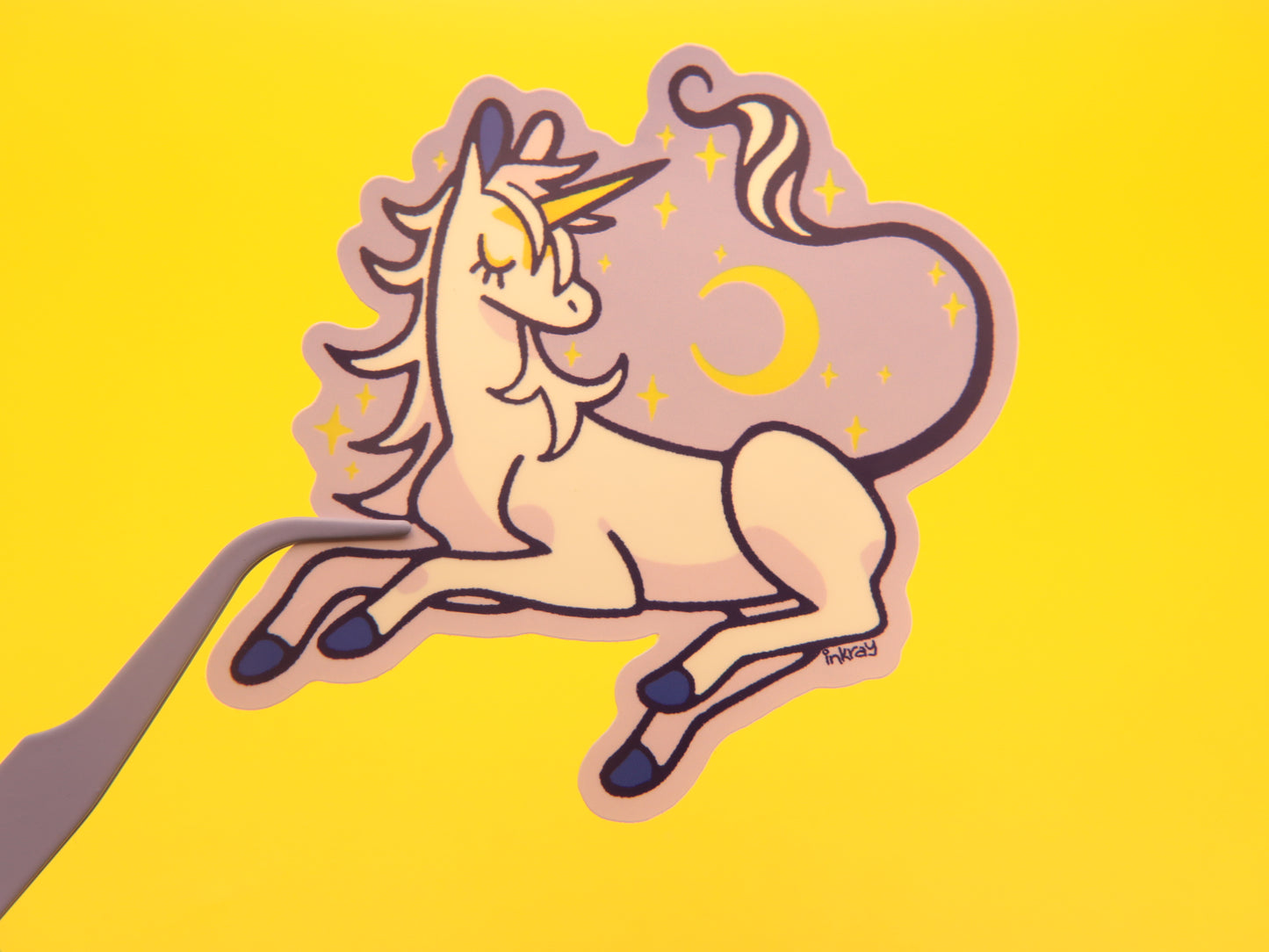 Magic Unicorn 3" Matte Vinyl Sticker