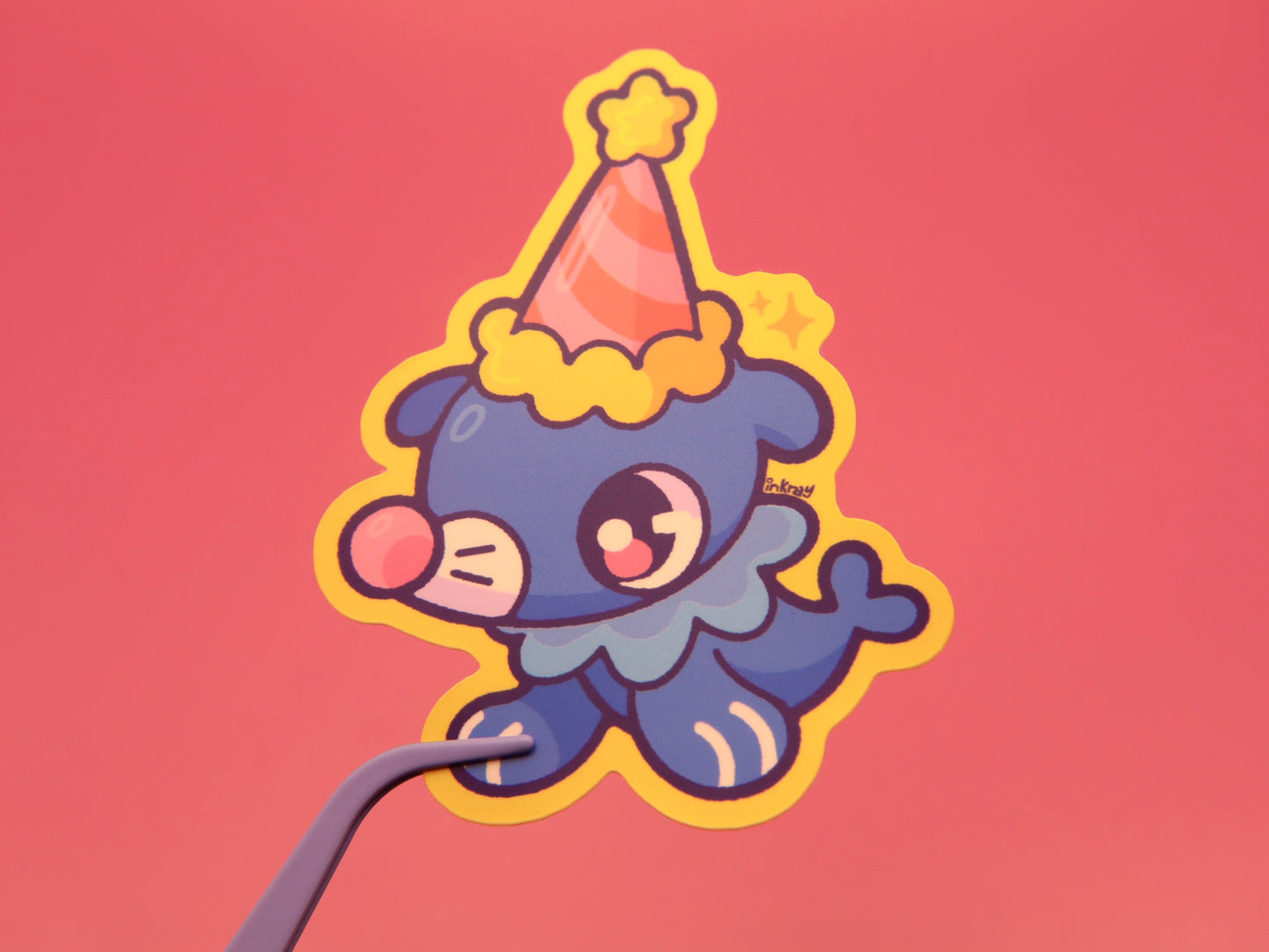 Party Seal 3" Matte Vinyl Sticker