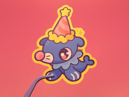 Party Seal 3" Matte Vinyl Sticker