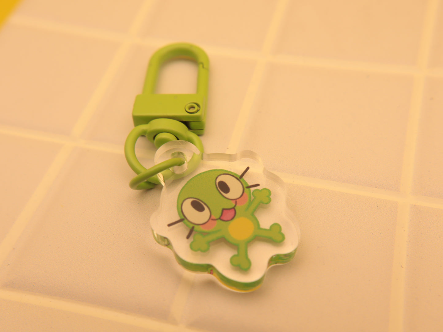 Green Pip 1” Acrylic Keychain