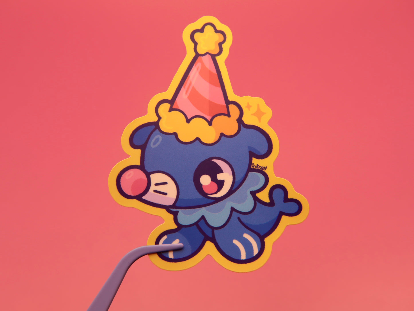 Party Seal 3" Matte Vinyl Sticker